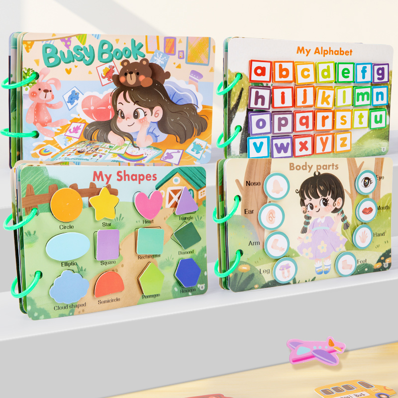 Montessori Children Busy Book  - Kids First Education review and price