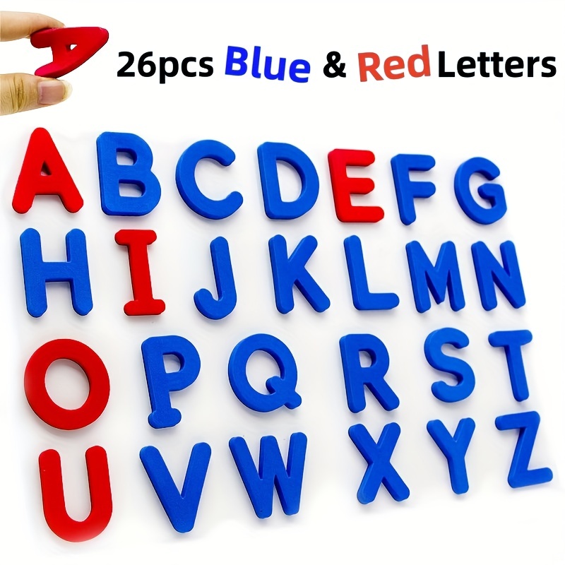 Red & Blue English Letter Magn - Kids Education Number review and price