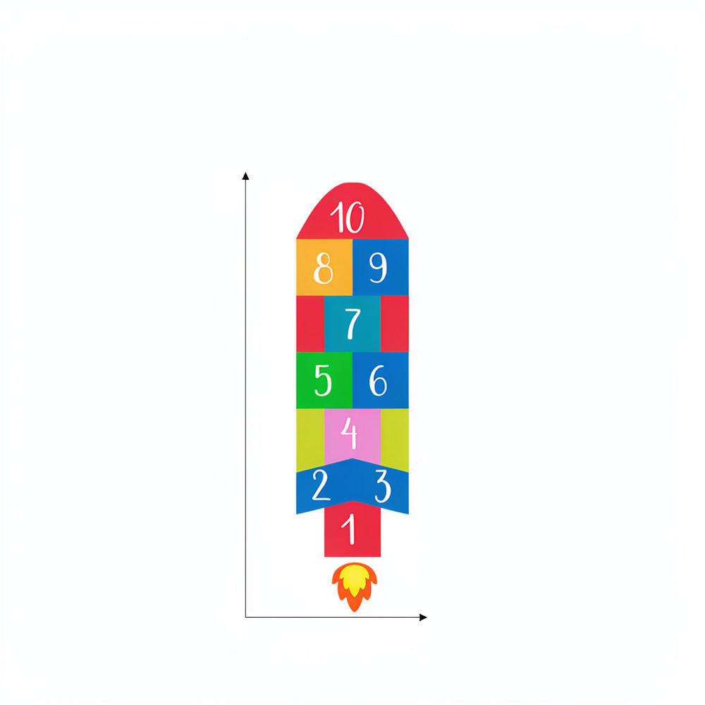 Educational Rocket Hopscotch W - Kids Education Number review and price