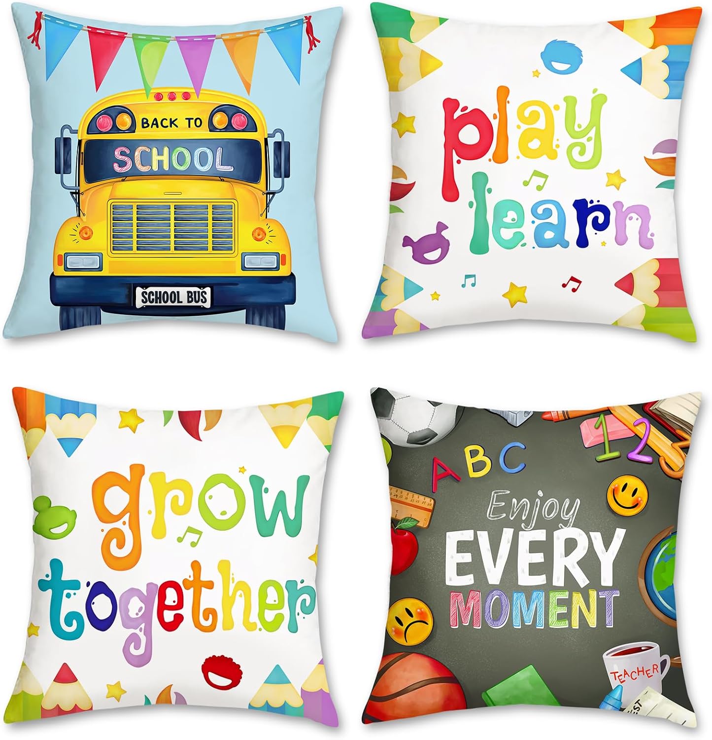 4 Pack Back to School Nursery  - Kids Education Motivation review and price